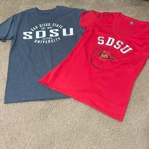 San Diego State University Bundle of 2 T-Shirts